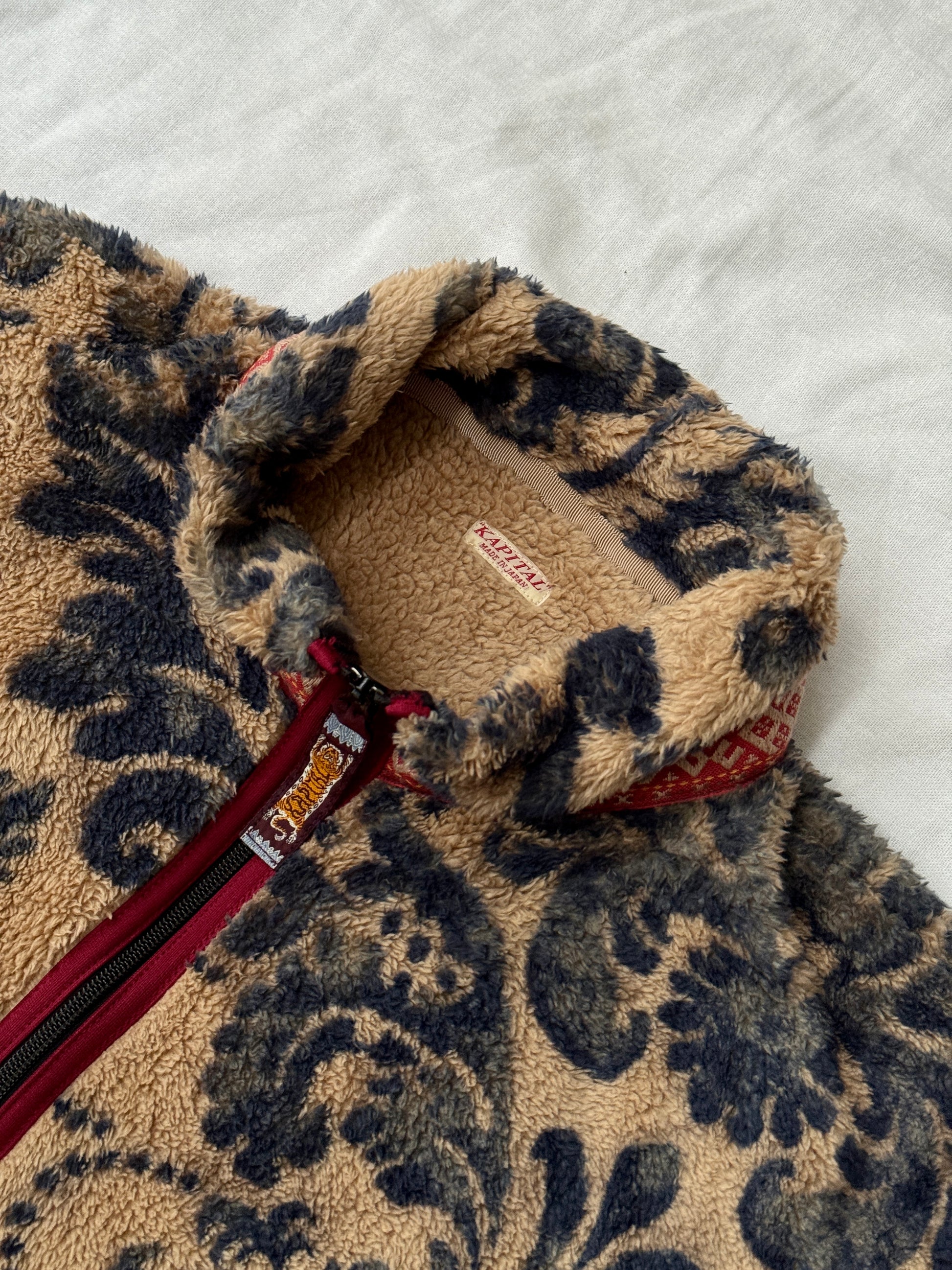 Kapital Damask Zip Fleece