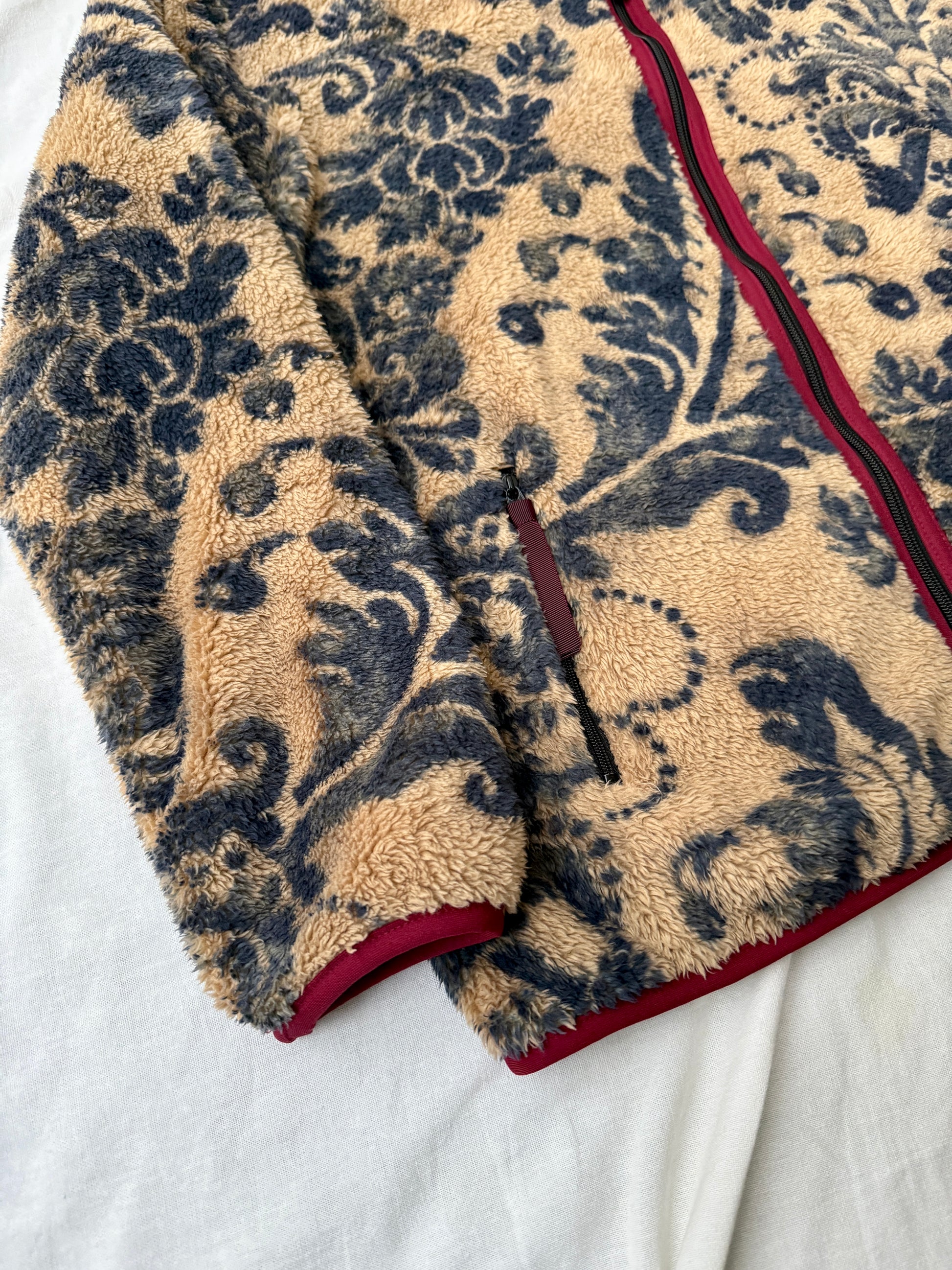 Kapital Damask Zip Fleece