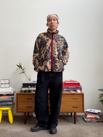 Kapital Damask Zip Fleece