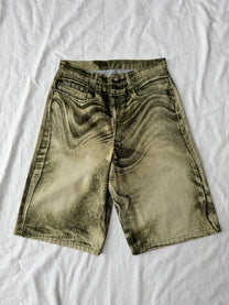 Camperlab Distorted Distressed Denim Shorts