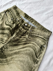 Camperlab Distorted Distressed Denim Shorts
