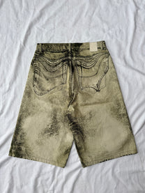 Camperlab Distorted Distressed Denim Shorts