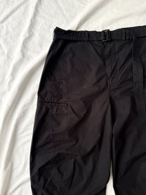 Lemaire Twisted Belted Pants - Faded Black