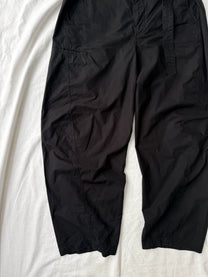 Lemaire Twisted Belted Pants - Faded Black