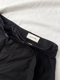 Lemaire Twisted Belted Pants - Faded Black