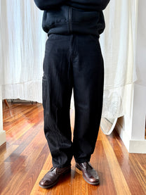 Lemaire Twisted Belted Denim Pants