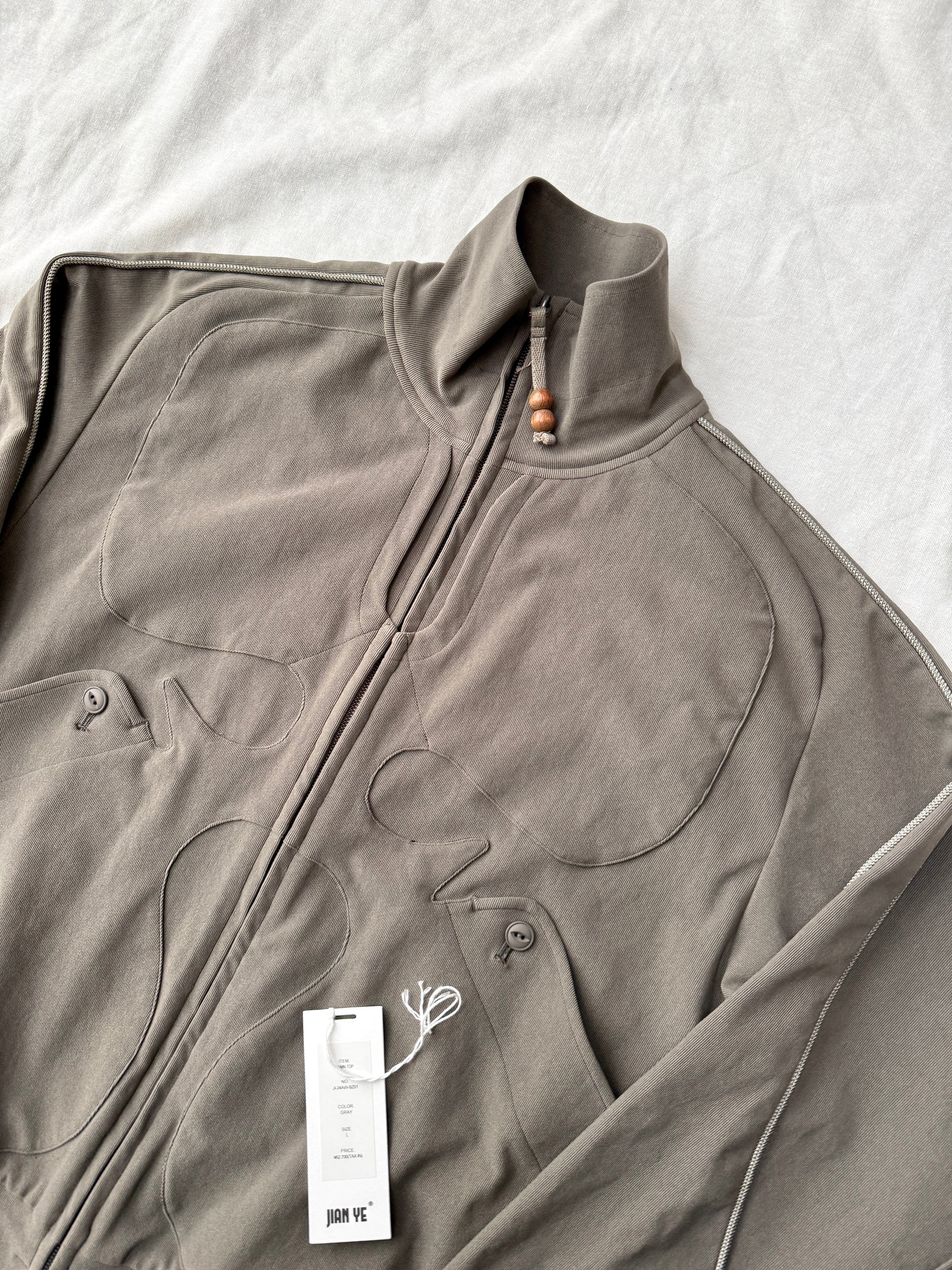 Jian Ye HNMN Jacket - Grey