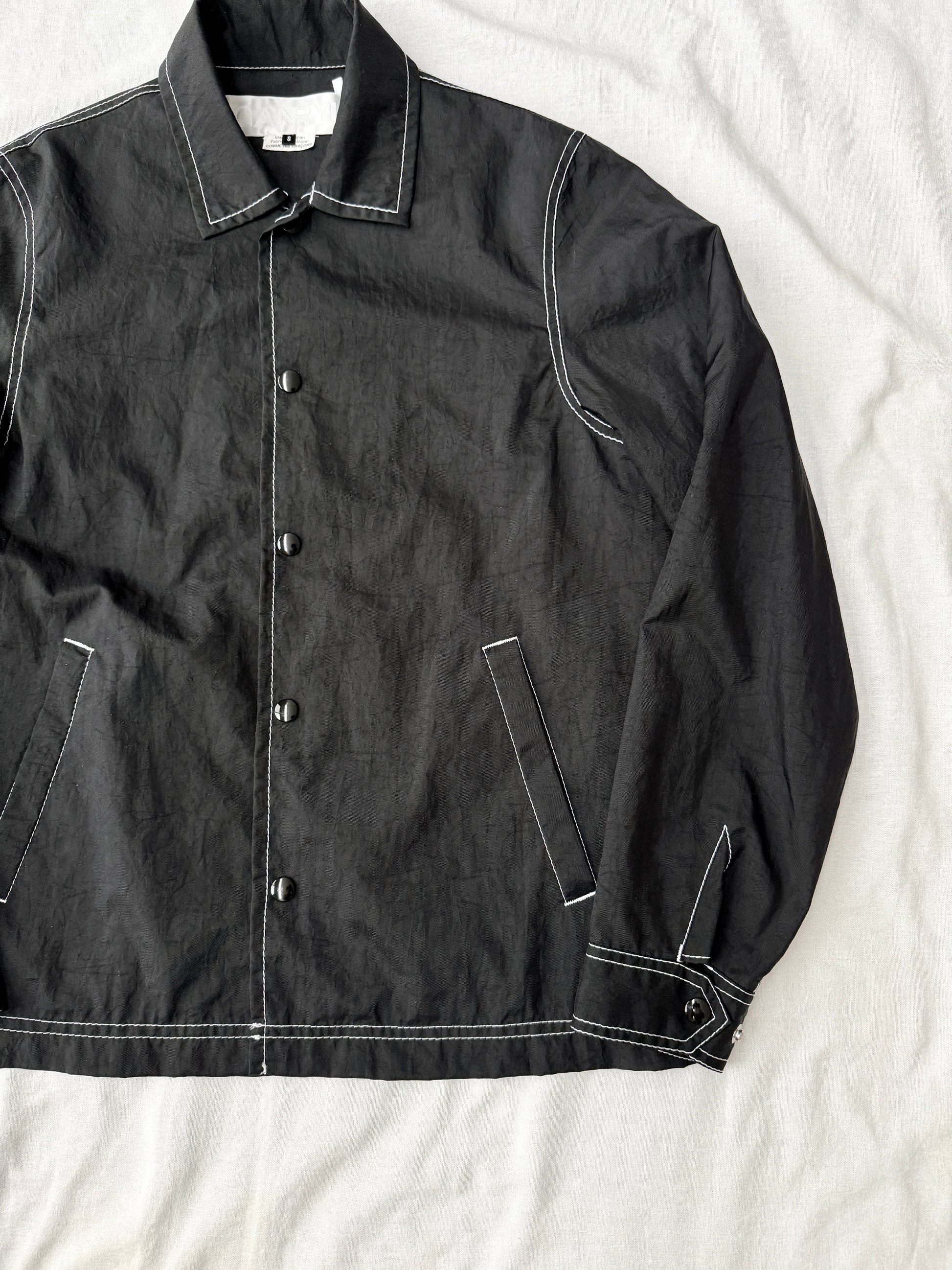 Ganryu Comme des Garcons Contrast Stitch Coach Jacket