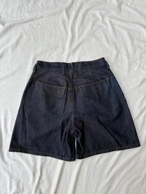Shinya Kozuka Pleated Wide Denim Shorts