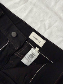 Lemaire Twisted Belted Denim Pants