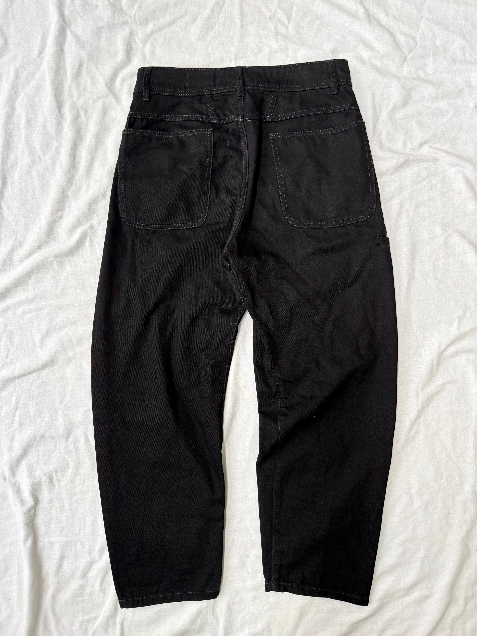 Lemaire Twisted Belted Denim Pants
