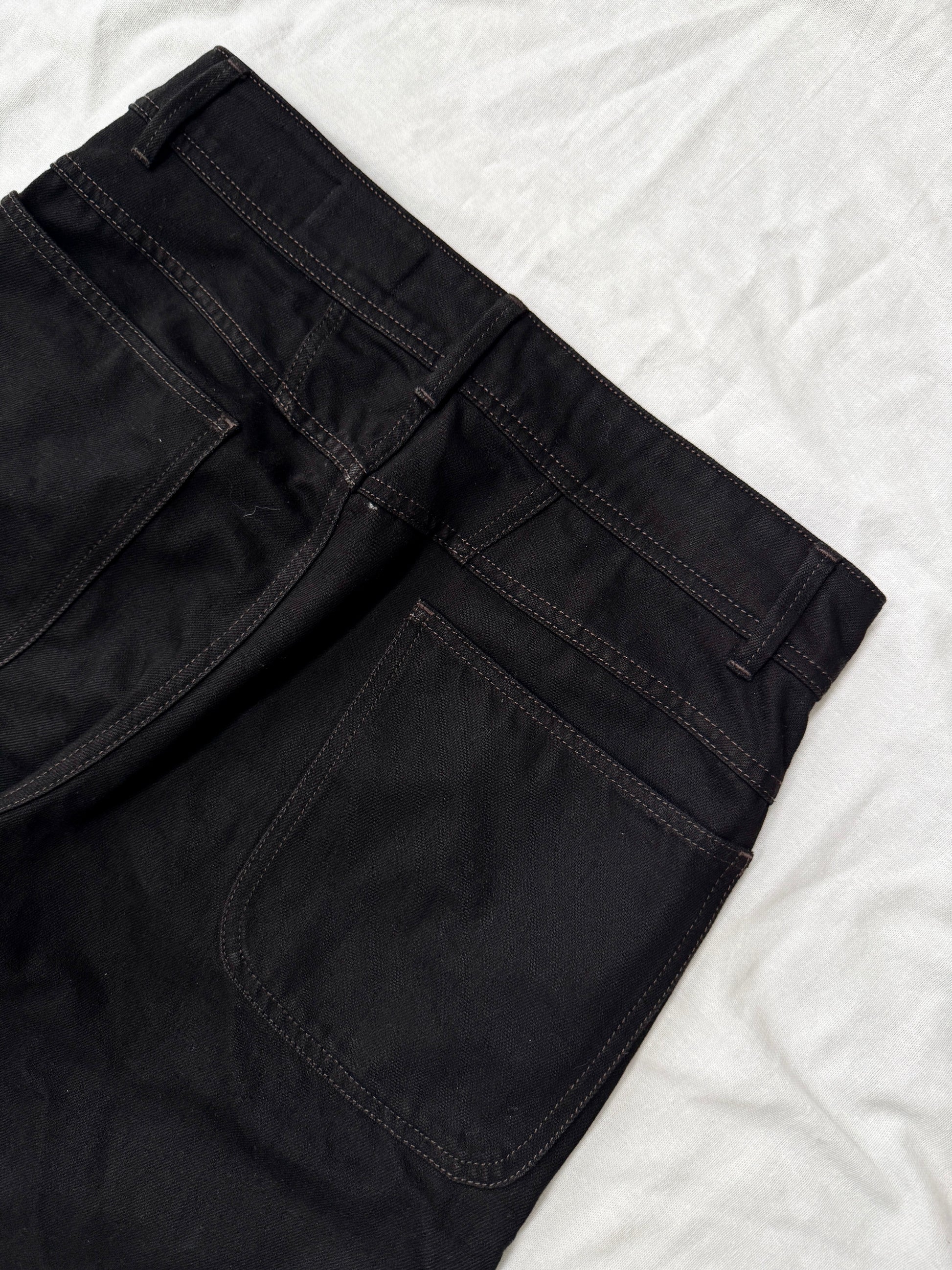 Lemaire Twisted Belted Denim Pants