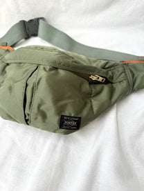 Porter Yoshida &amp; Co Nylon Waistbag - Olive