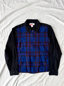 Comme des Garcons X Supreme Cut-and-sew Tartan Jacket
