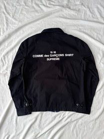 Comme des Garcons X Supreme Cut-and-sew Tartan Jacket