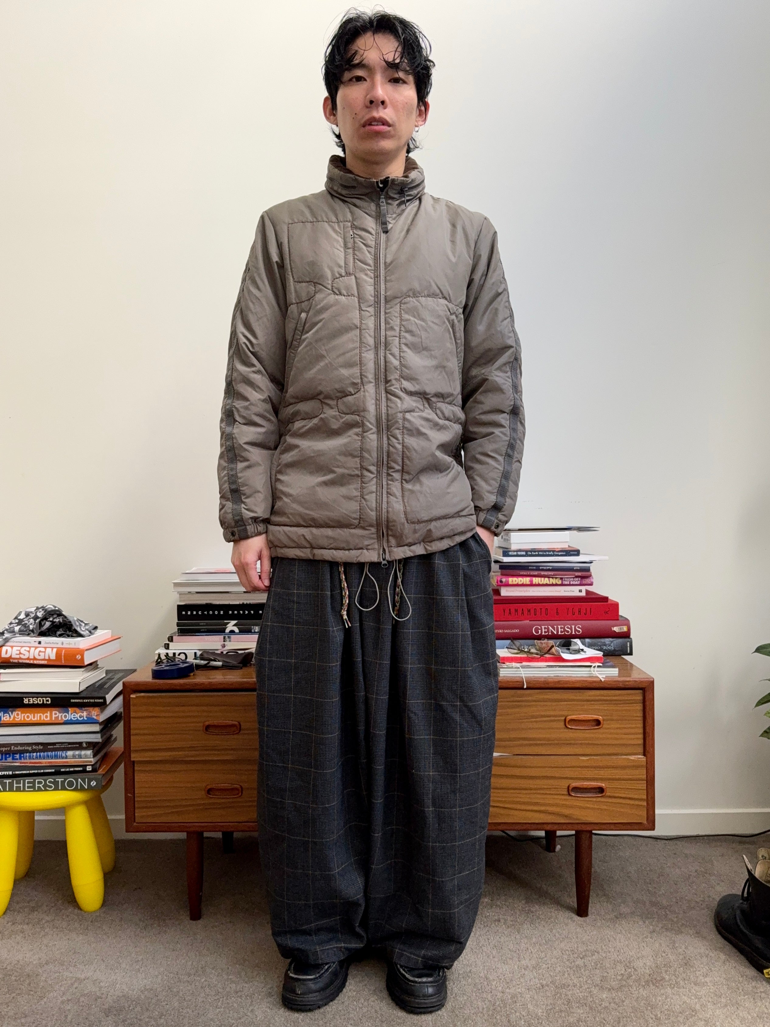 Marithe Francois Girbaud Panelled Down Jacket – SĀN ARCHIVE GOODS