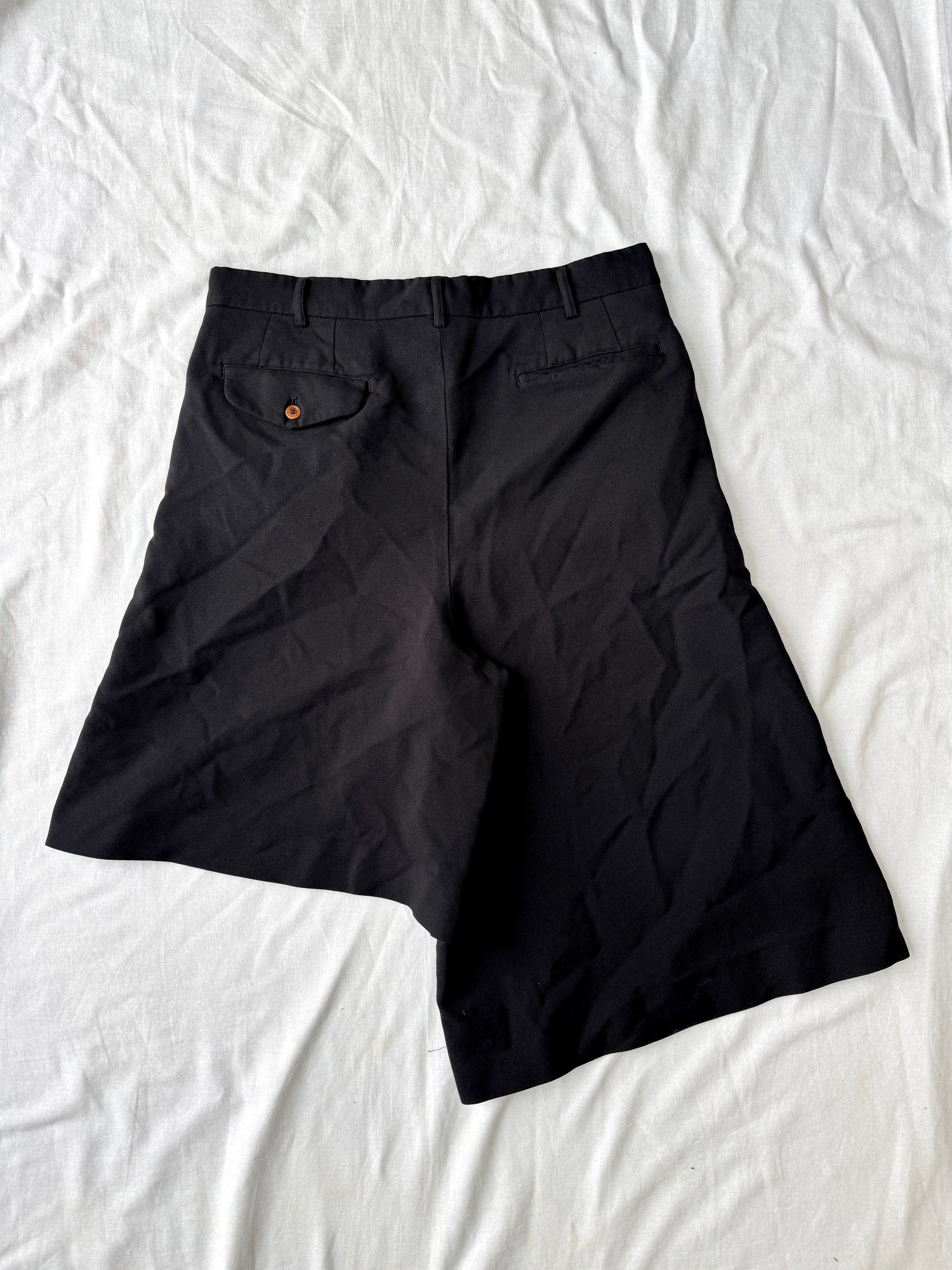 Comme des Garcons Homme Plus Asymmetric Shorts