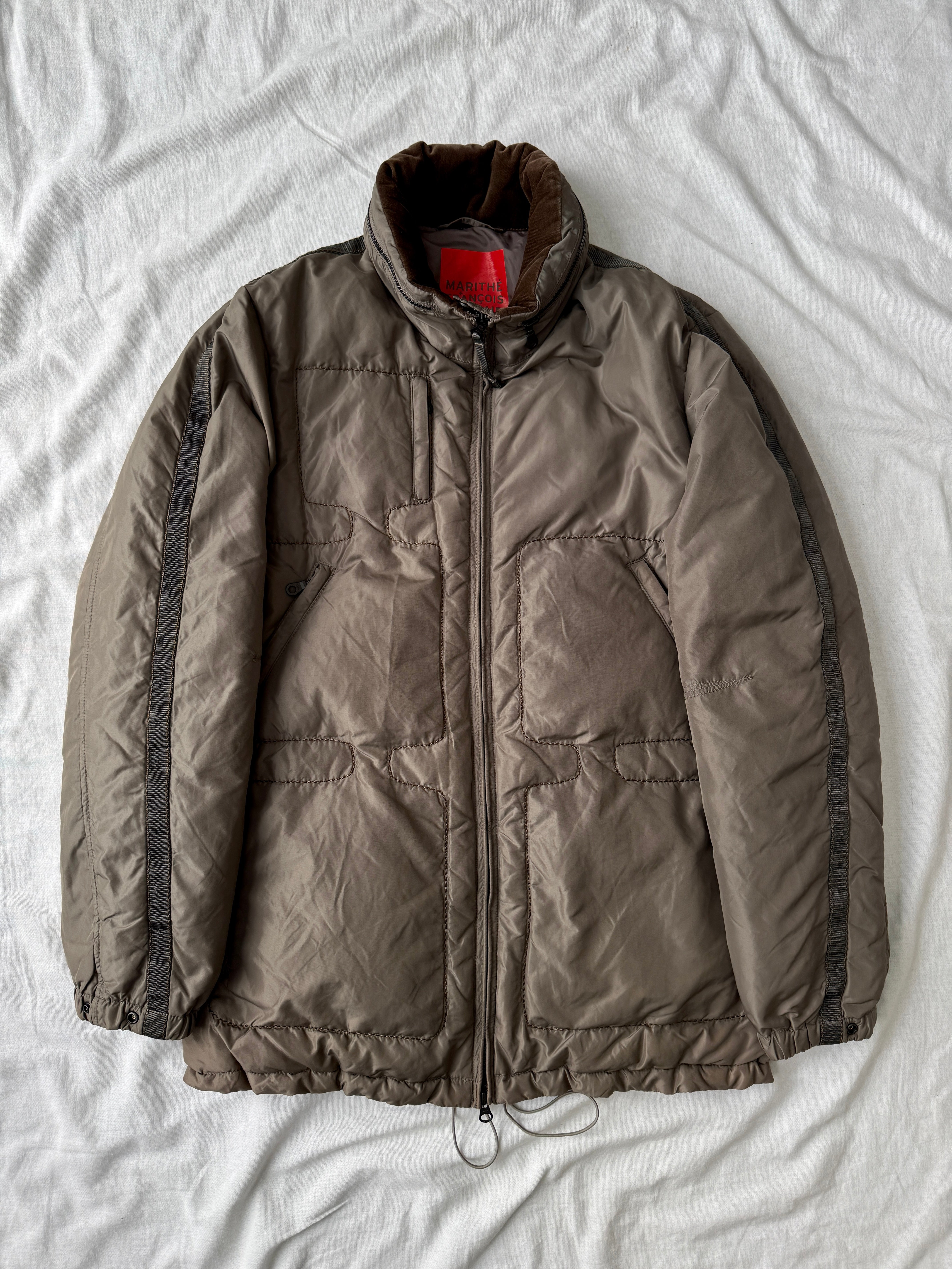 Marithe Francois Girbaud Panelled Down Jacket – SĀN ARCHIVE GOODS