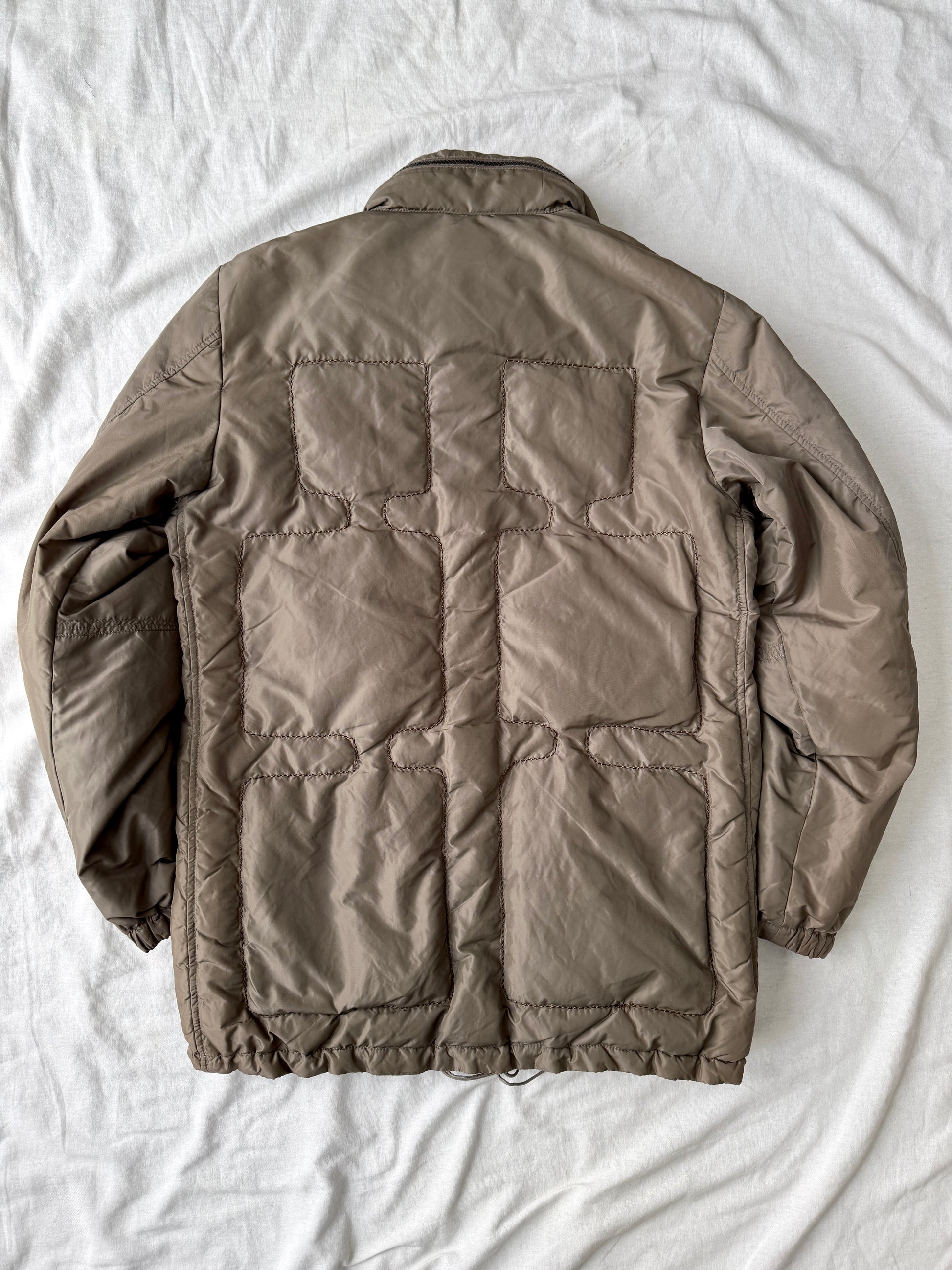 Marithe Francois Girbaud Panelled Down Jacket