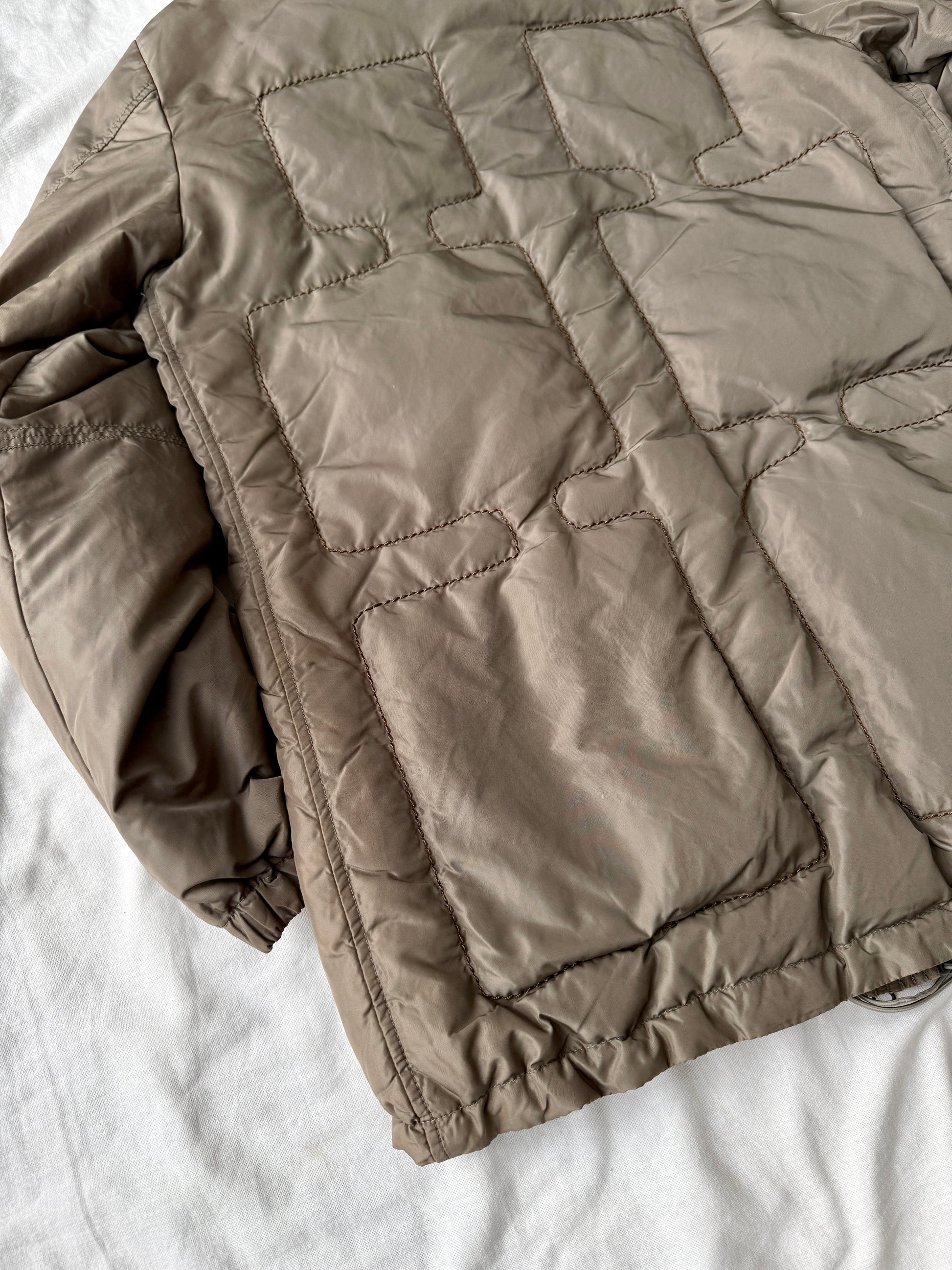 Marithe Francois Girbaud Panelled Down Jacket