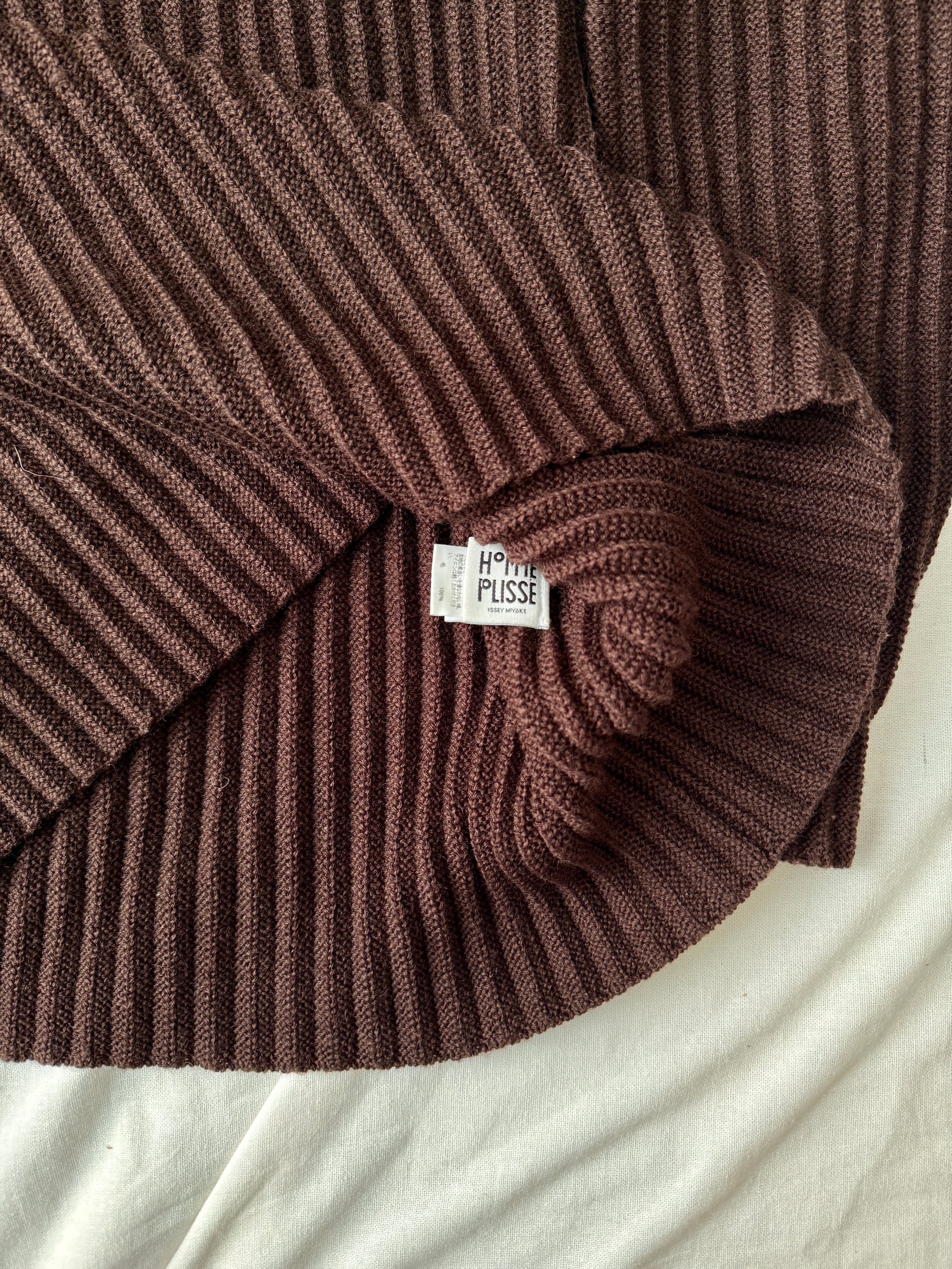 Homme Plisse Issey Miyake Pleated Knit