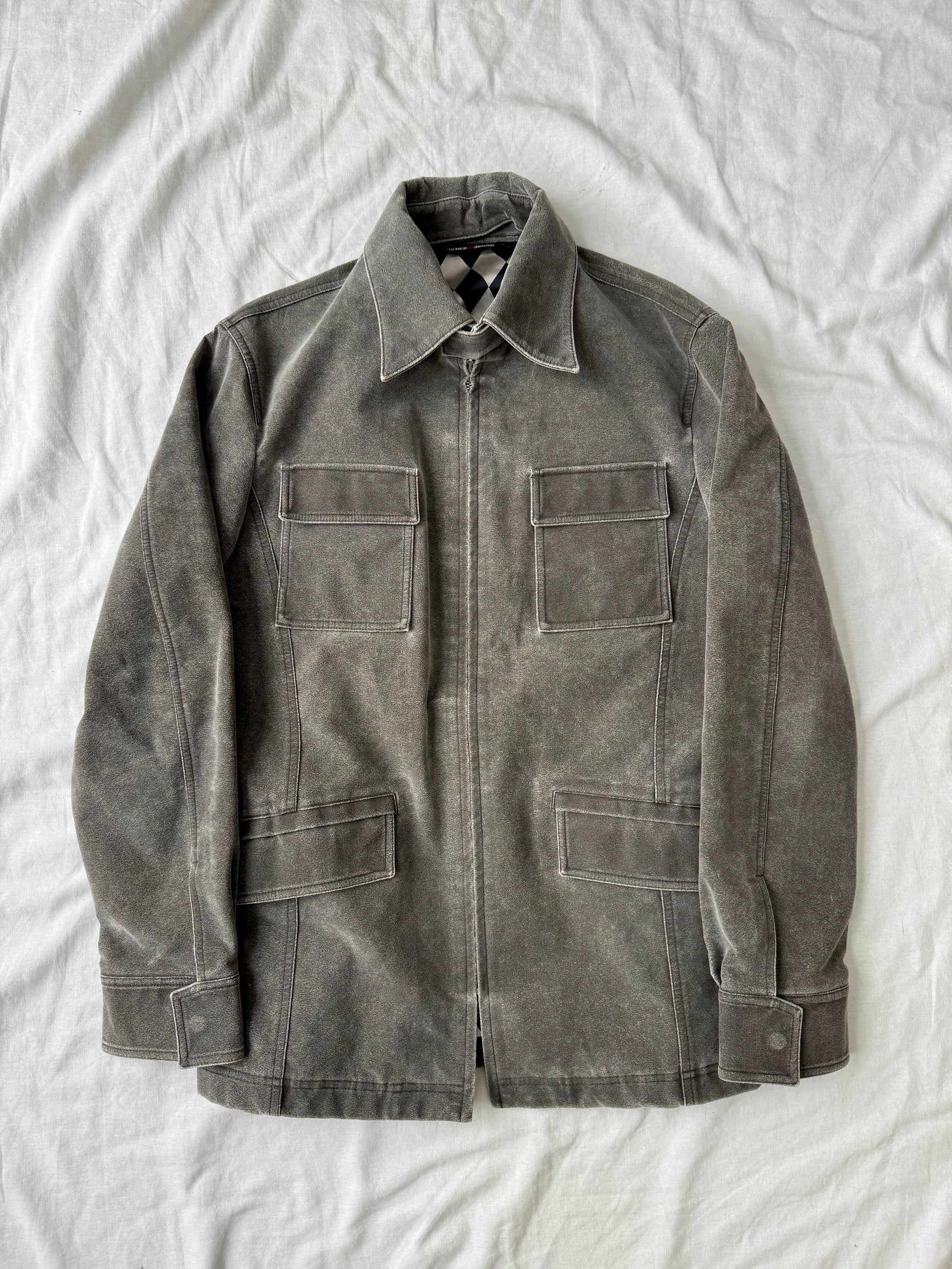 Jean Paul Gaultier Objet Suede Safari Jacket