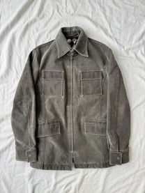 Jean Paul Gaultier Objet Suede Safari Jacket