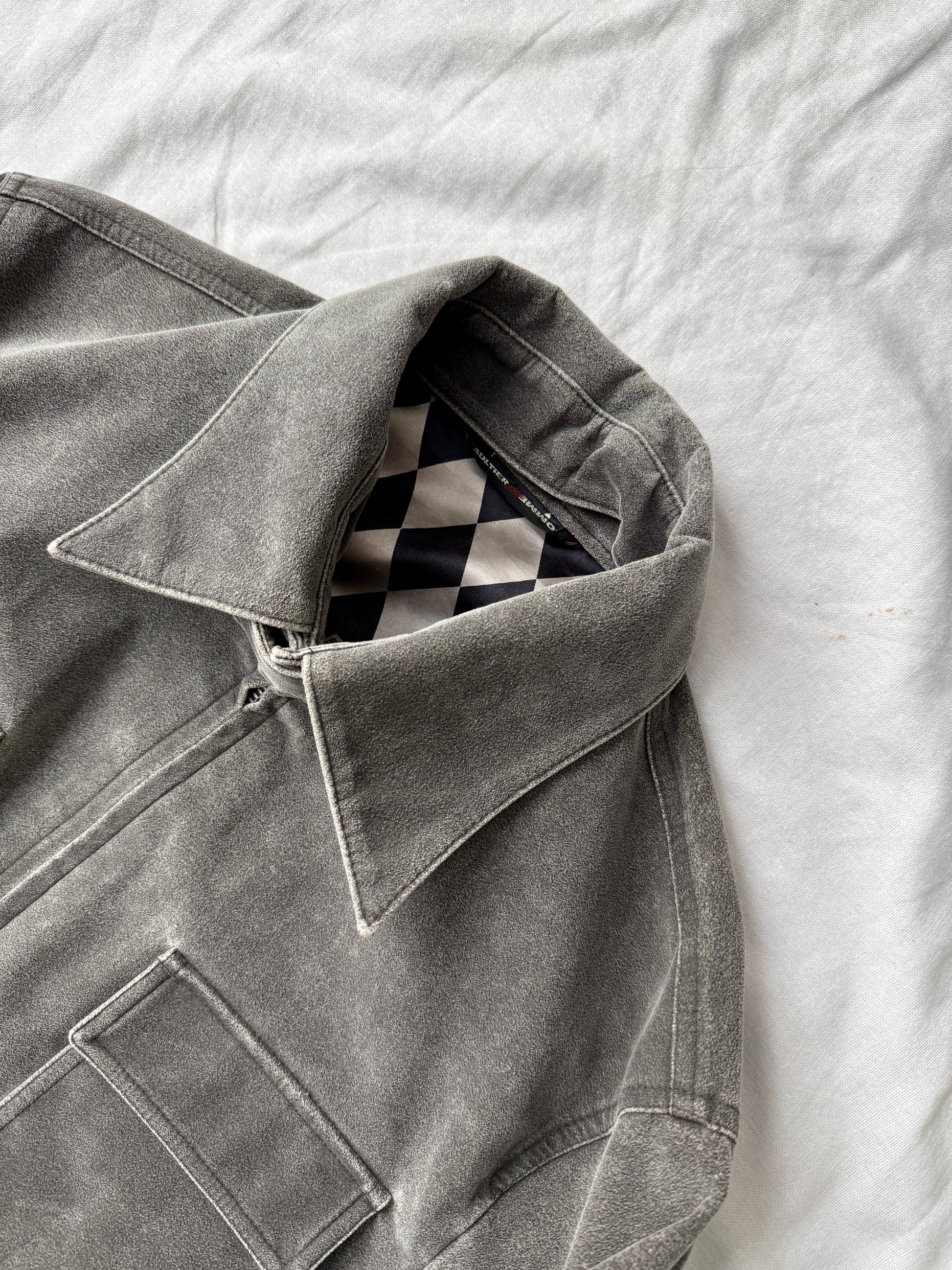 Jean Paul Gaultier Objet Suede Safari Jacket
