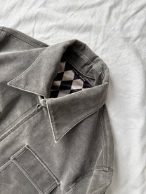 Jean Paul Gaultier Objet Suede Safari Jacket