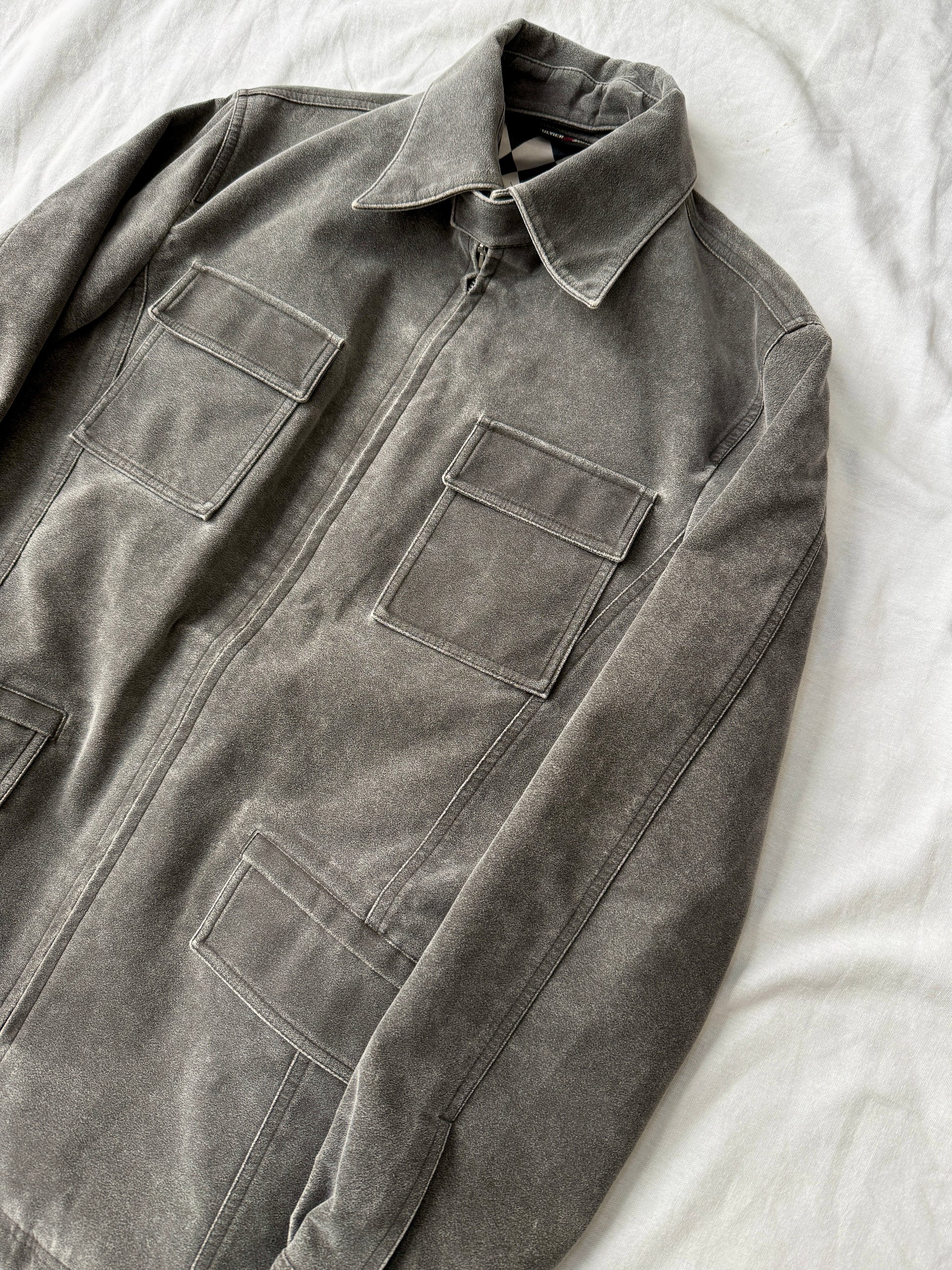Jean Paul Gaultier Objet Suede Safari Jacket