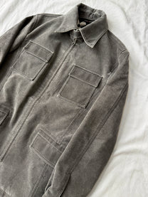 Jean Paul Gaultier Objet Suede Safari Jacket