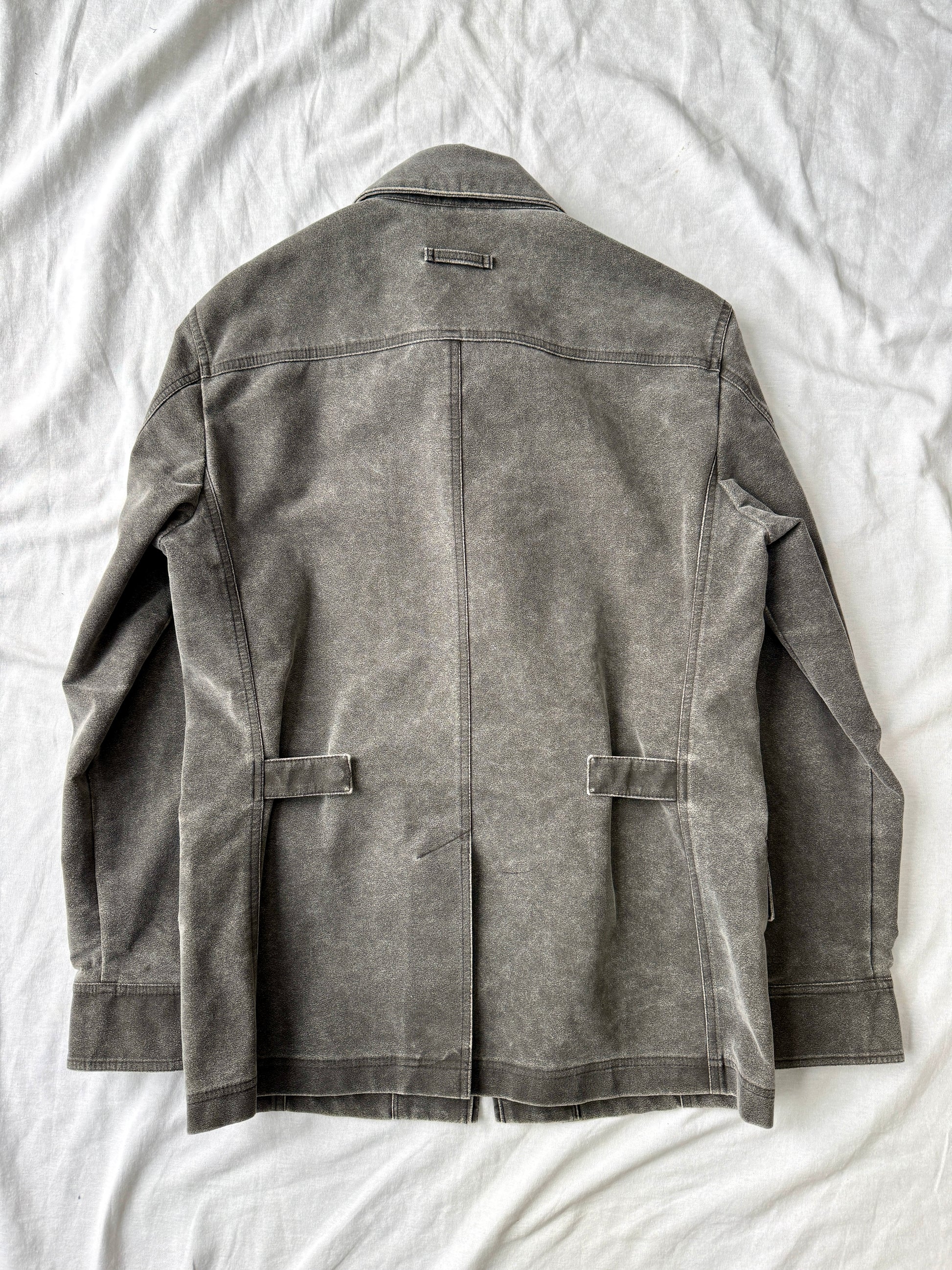Jean Paul Gaultier Objet Suede Safari Jacket