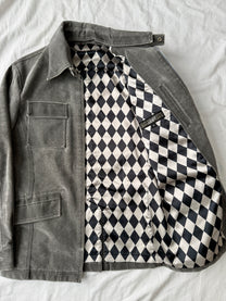 Jean Paul Gaultier Objet Suede Safari Jacket