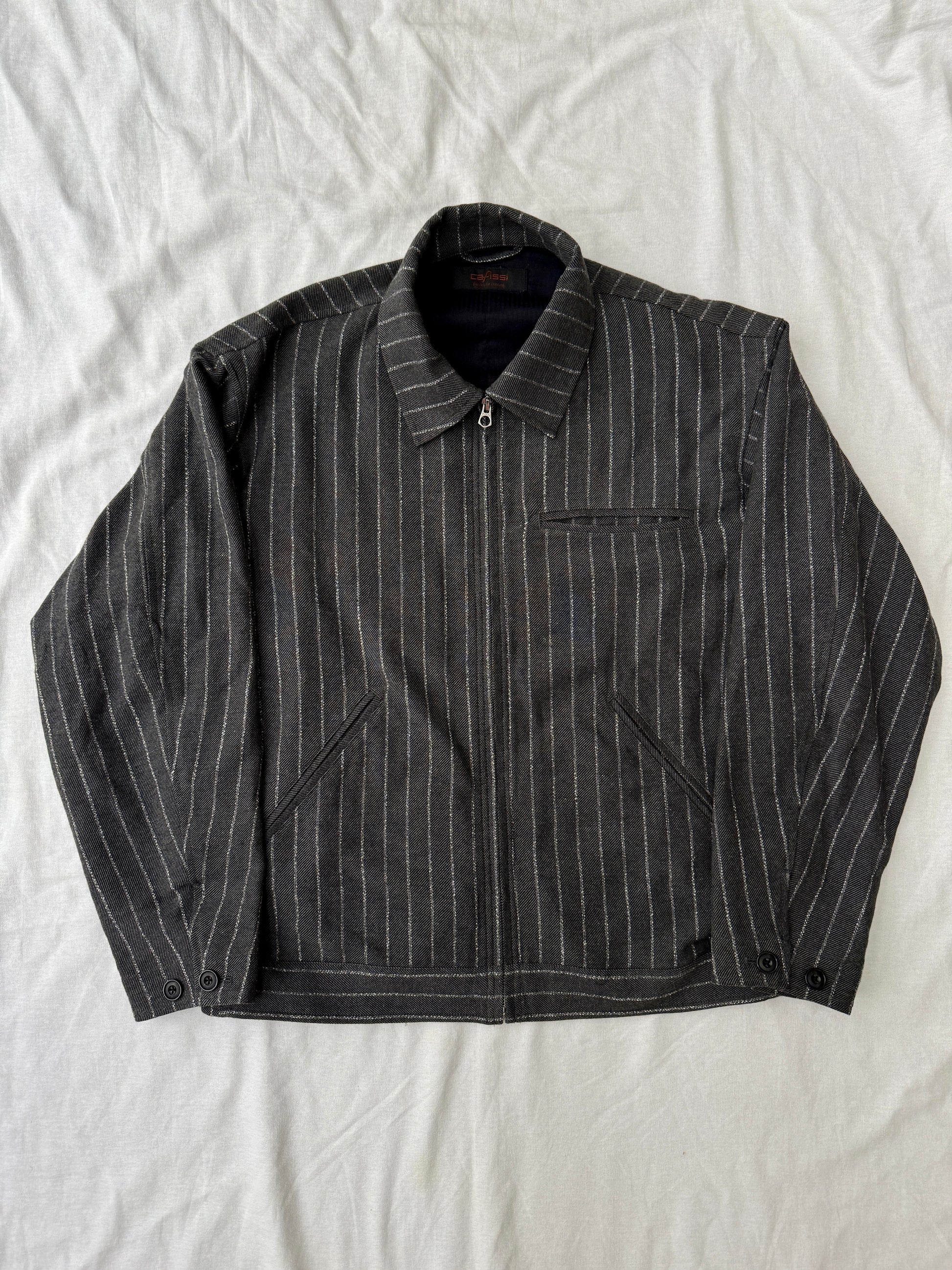 Journal Standard Pinstripe Blouson Jacket