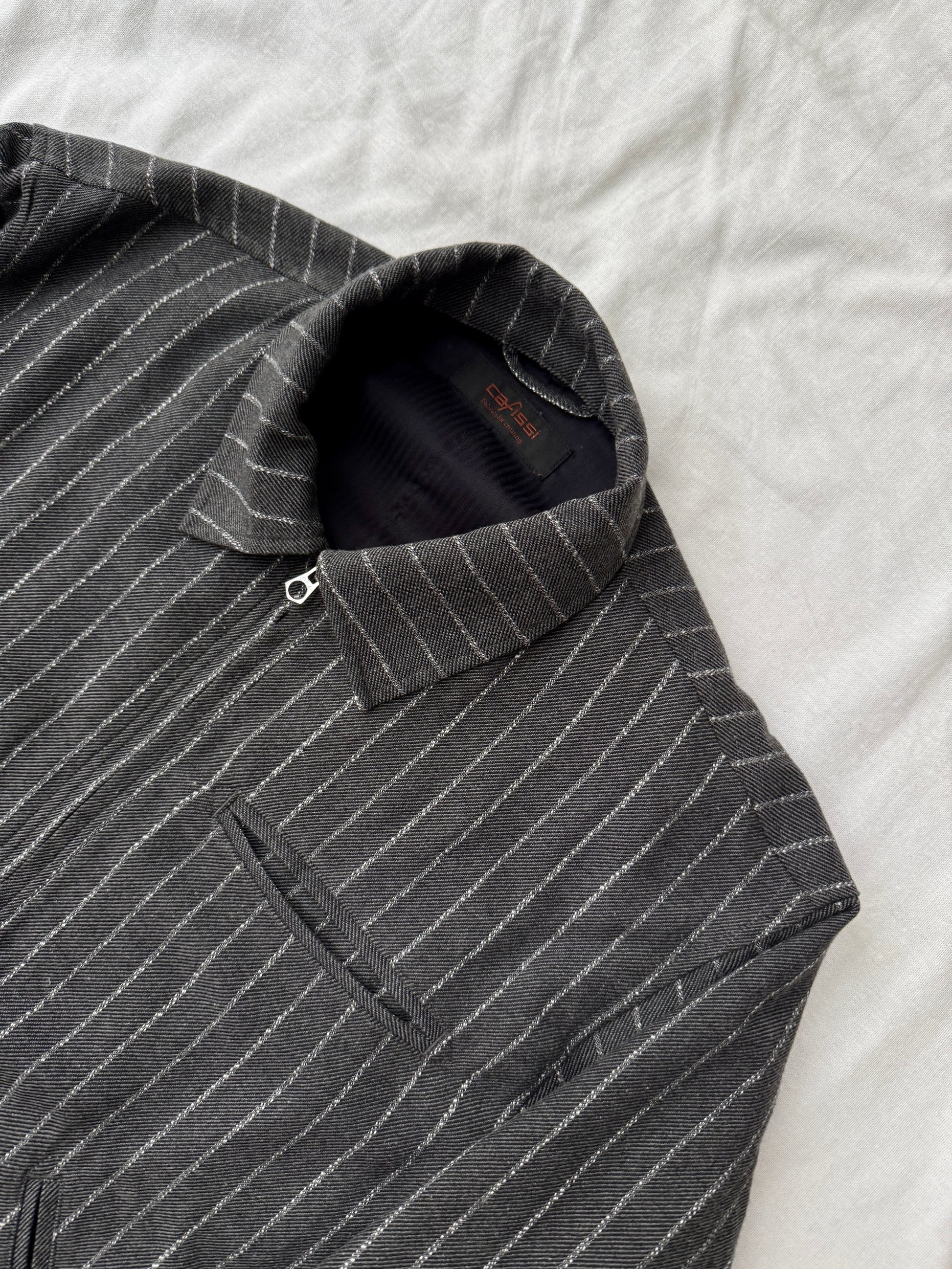 Journal Standard Pinstripe Blouson Jacket