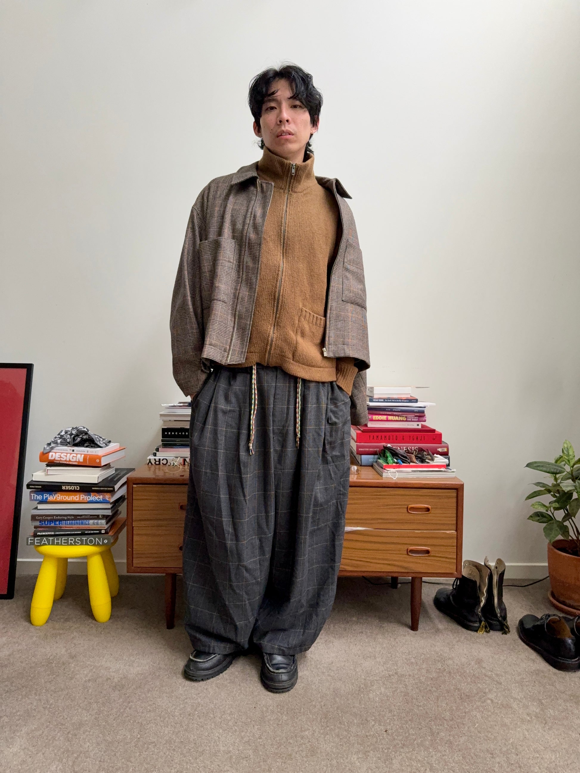 Margaret Howell MHL Zip-up Driver's Knit