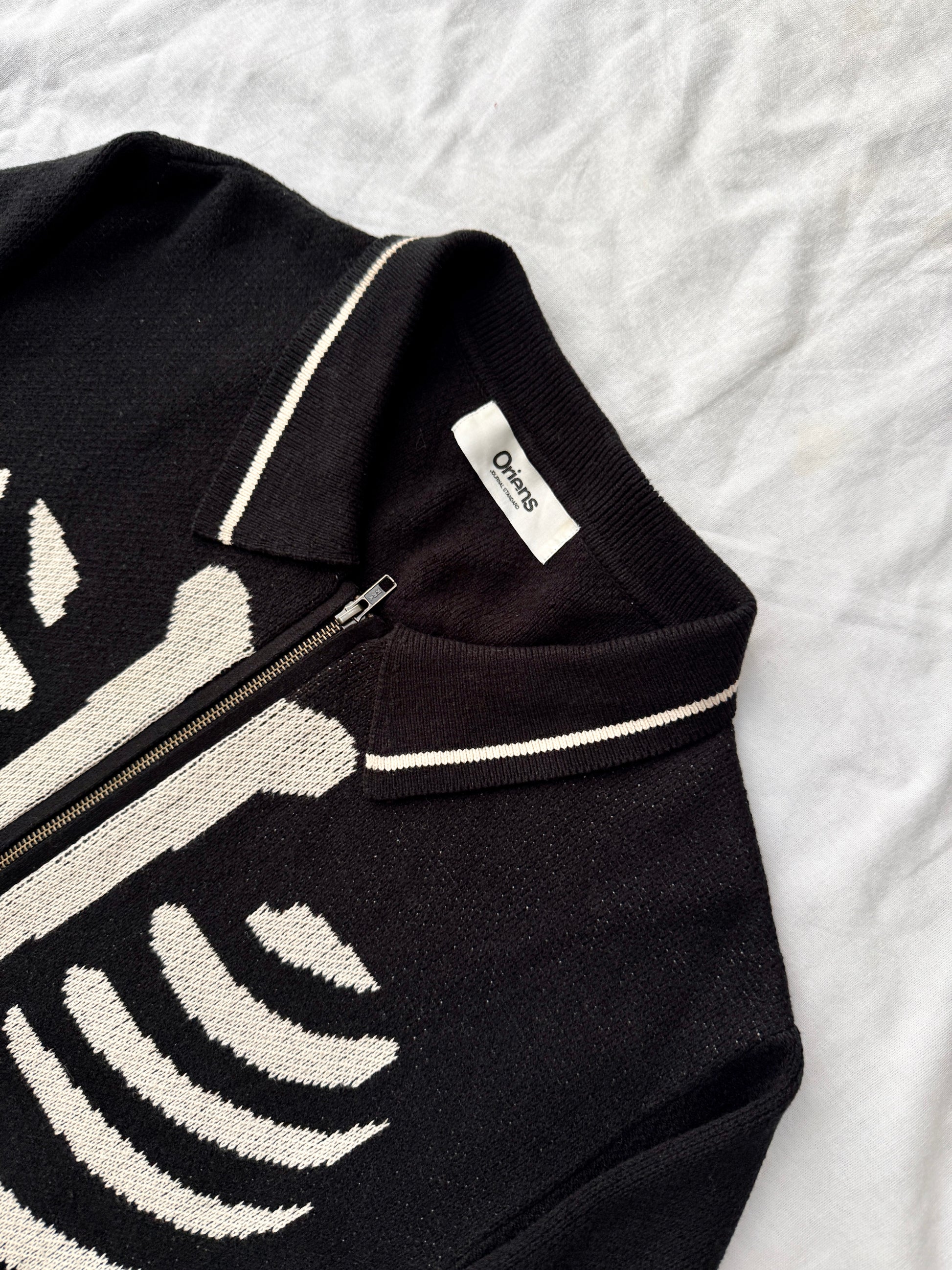 Oriens Journal Standard Skeleton Knitted Polo