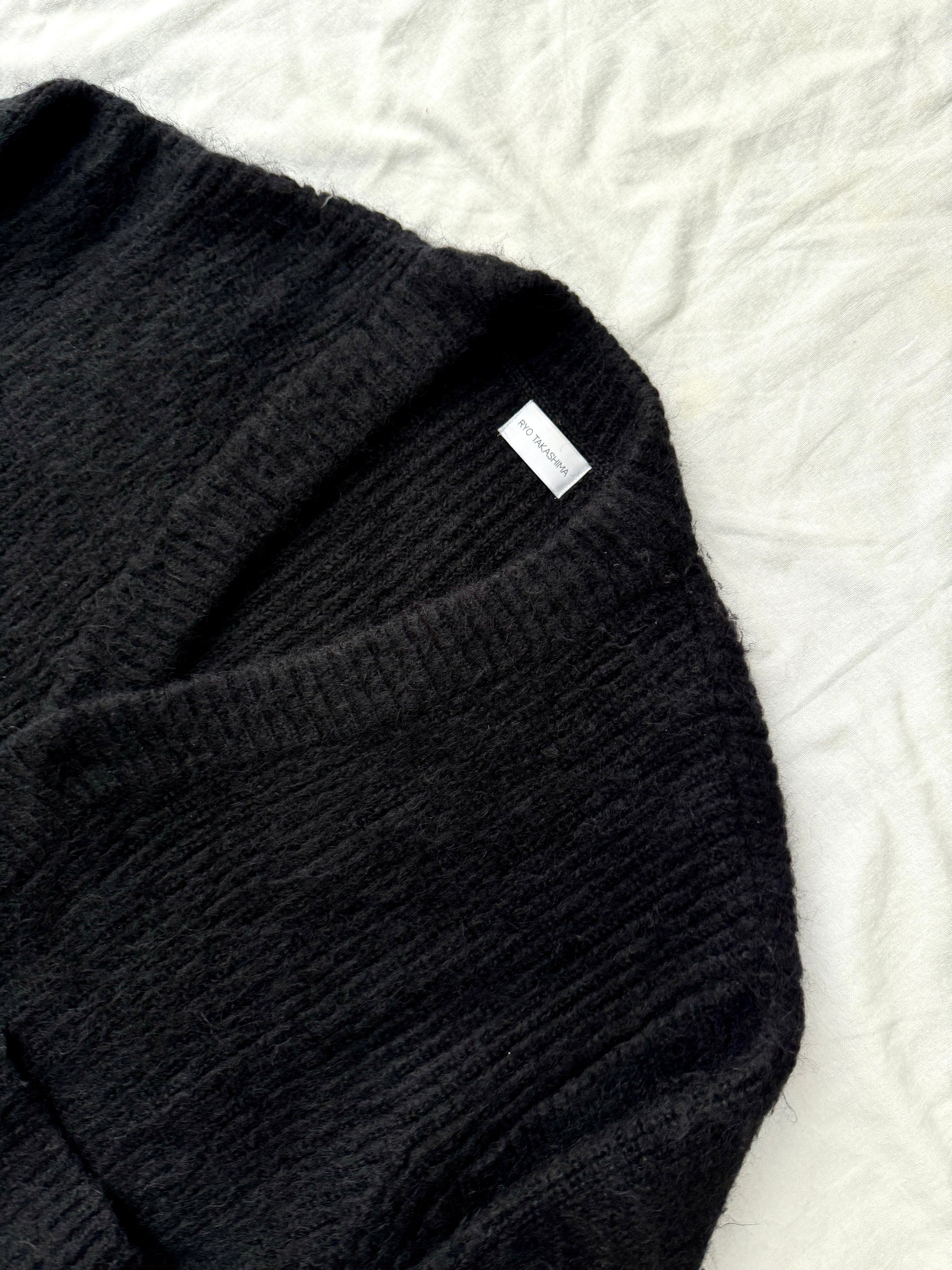 Ryo Takashima Alpaca Chunky Cardigan