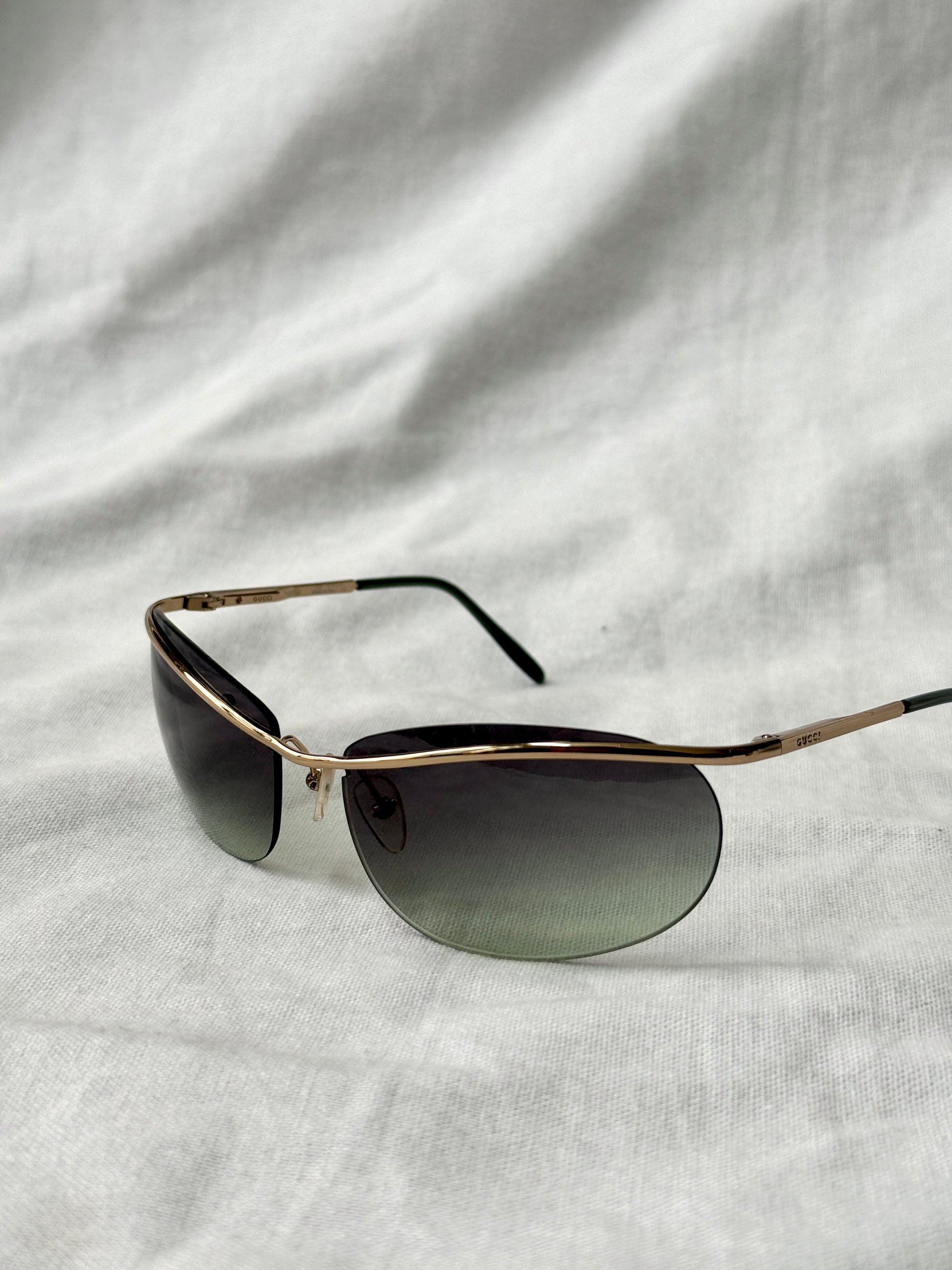 Gucci Top Bar Frameless Sunglasses