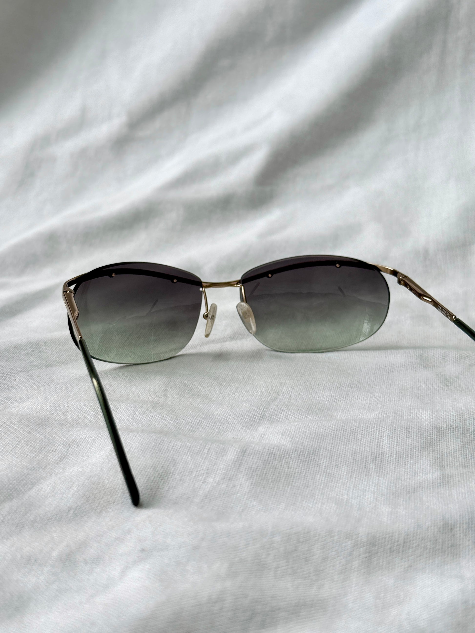 Gucci Top Bar Frameless Sunglasses