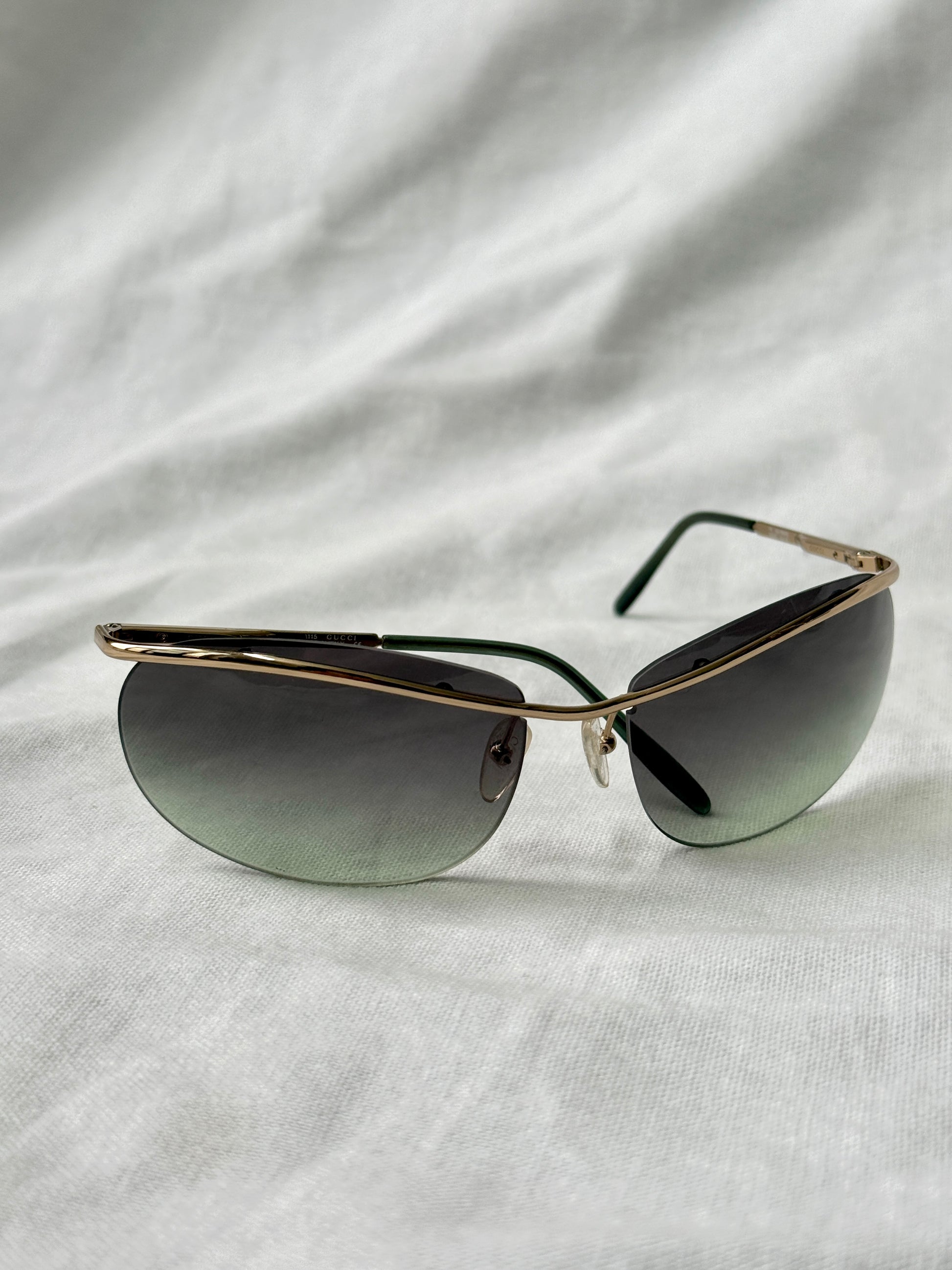 Gucci Top Bar Frameless Sunglasses