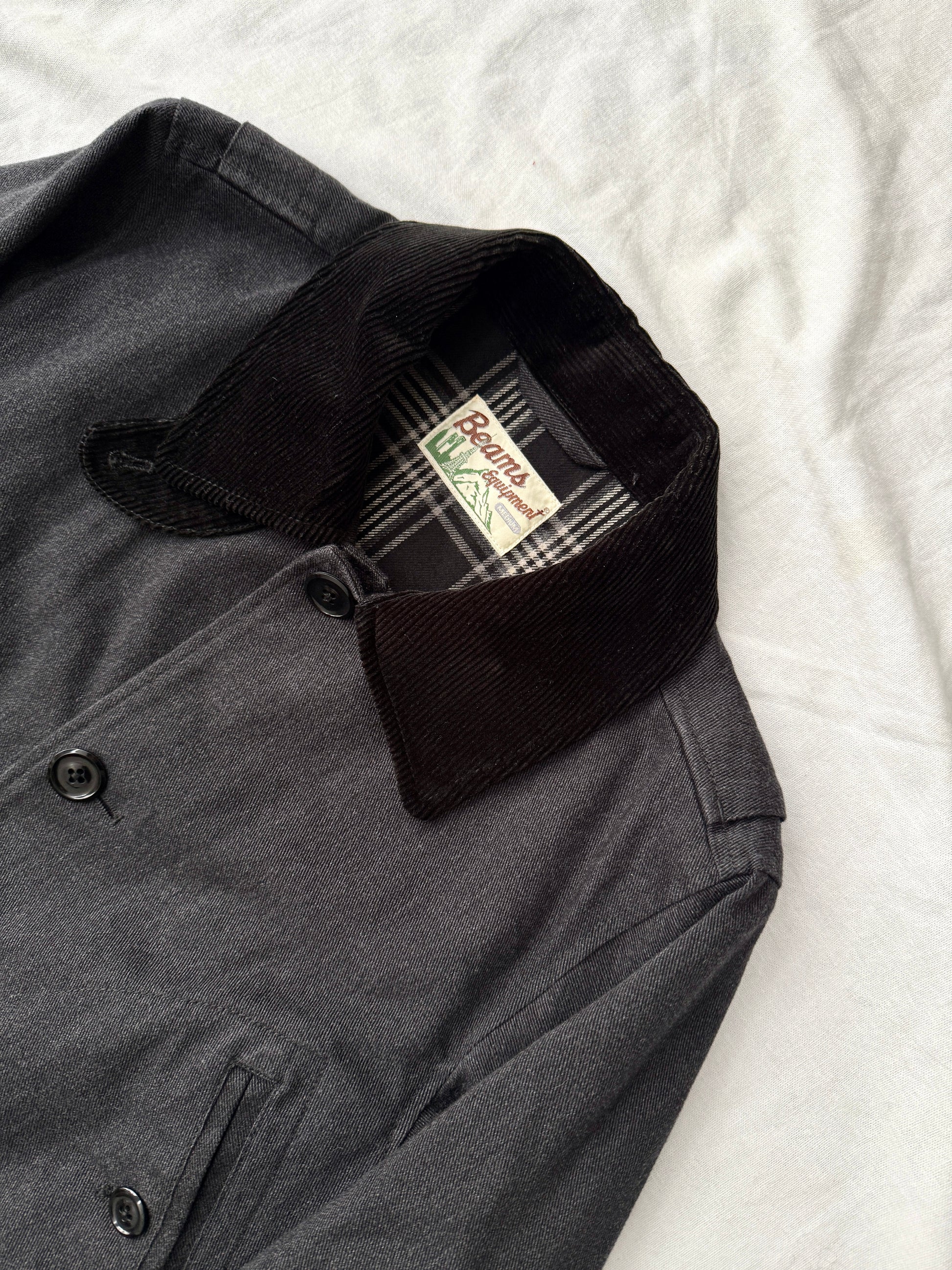 Beams Heavy Cotton Canvas Hunting Jacket