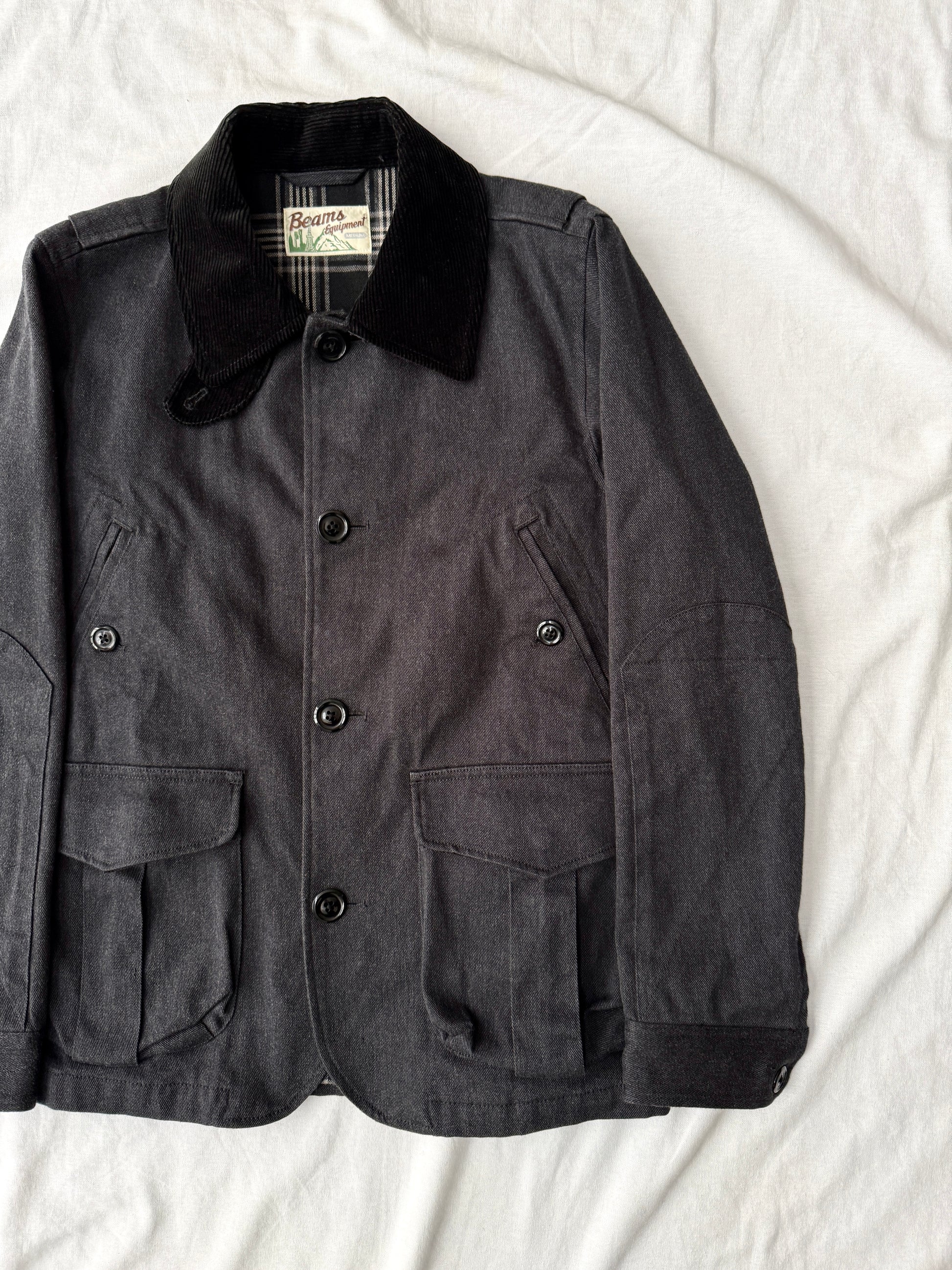 Beams Heavy Cotton Canvas Hunting Jacket