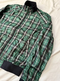 Armani Tartan Track Jacket