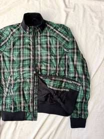 Armani Tartan Track Jacket