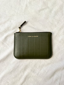 Comme des Garcons Leather Zip Wallet