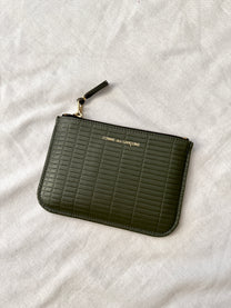 Comme des Garcons Leather Zip Wallet