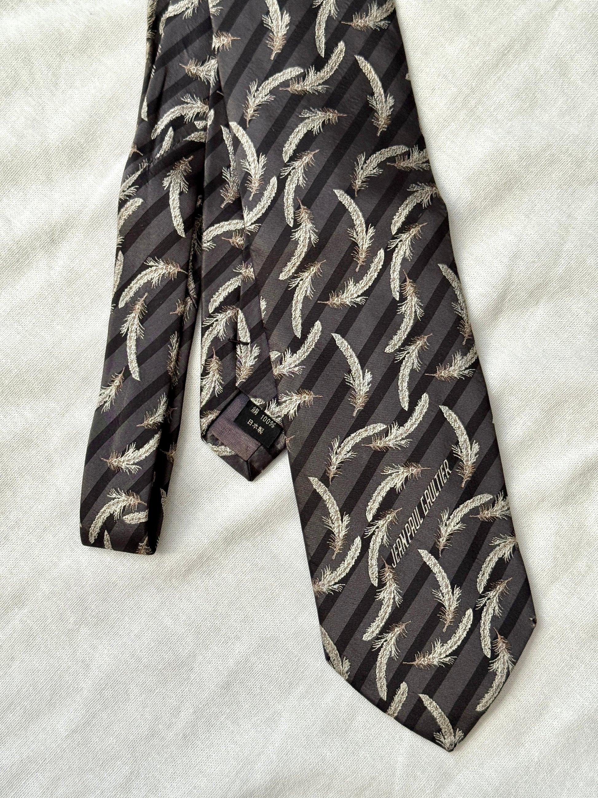 Jean Paul Gaultier Feather Tie