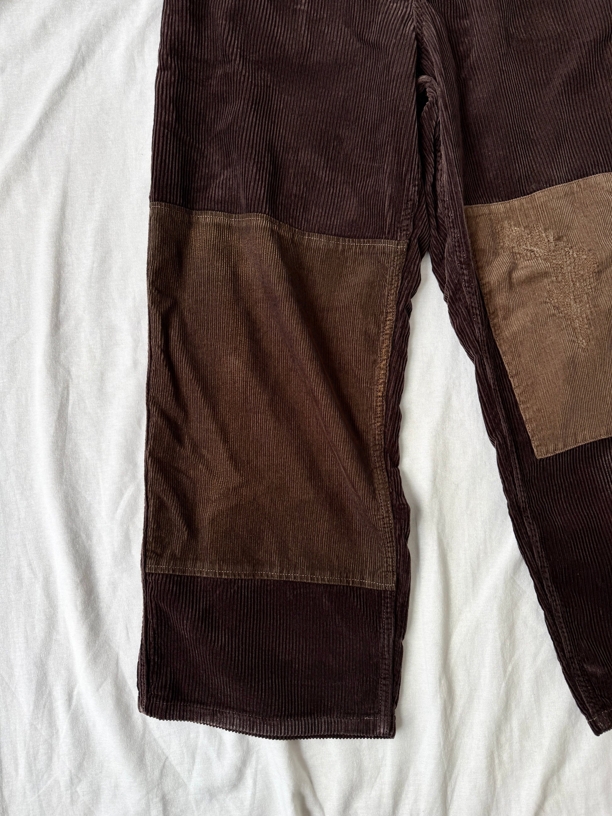 Journal Standard Homestead Patchwork Corduroy Pants