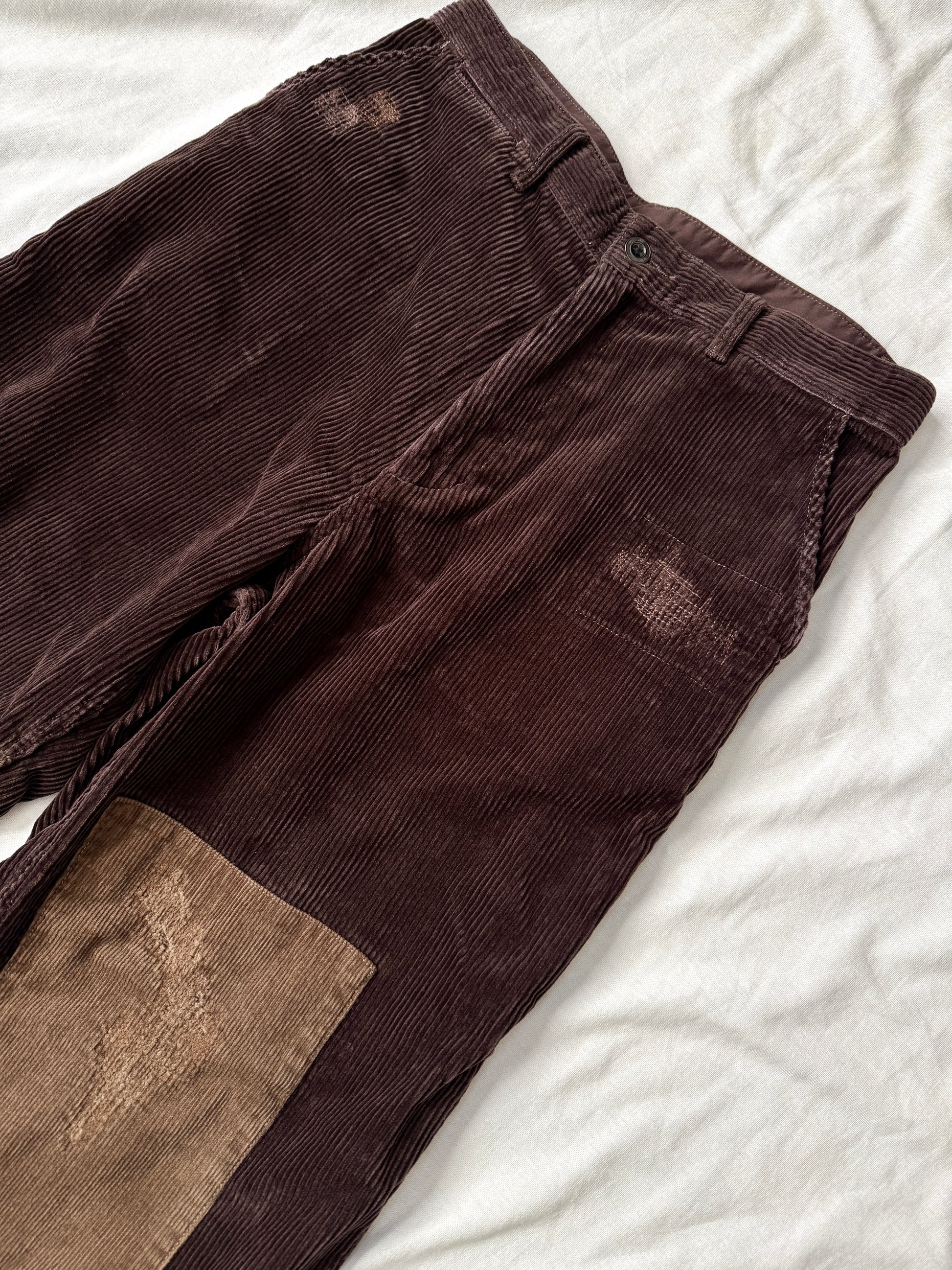 Journal Standard Homestead Patchwork Corduroy Pants